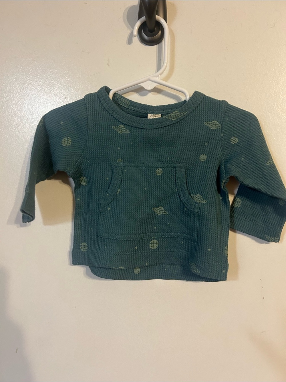 NWT Kate Quinn Waffle Knit Shirt